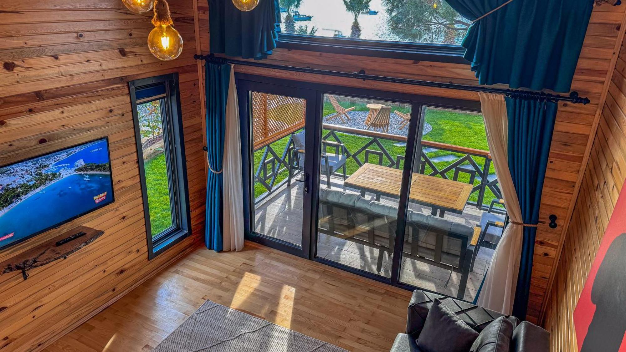 Tringo Bungalov Ayvalik Bagian luar foto