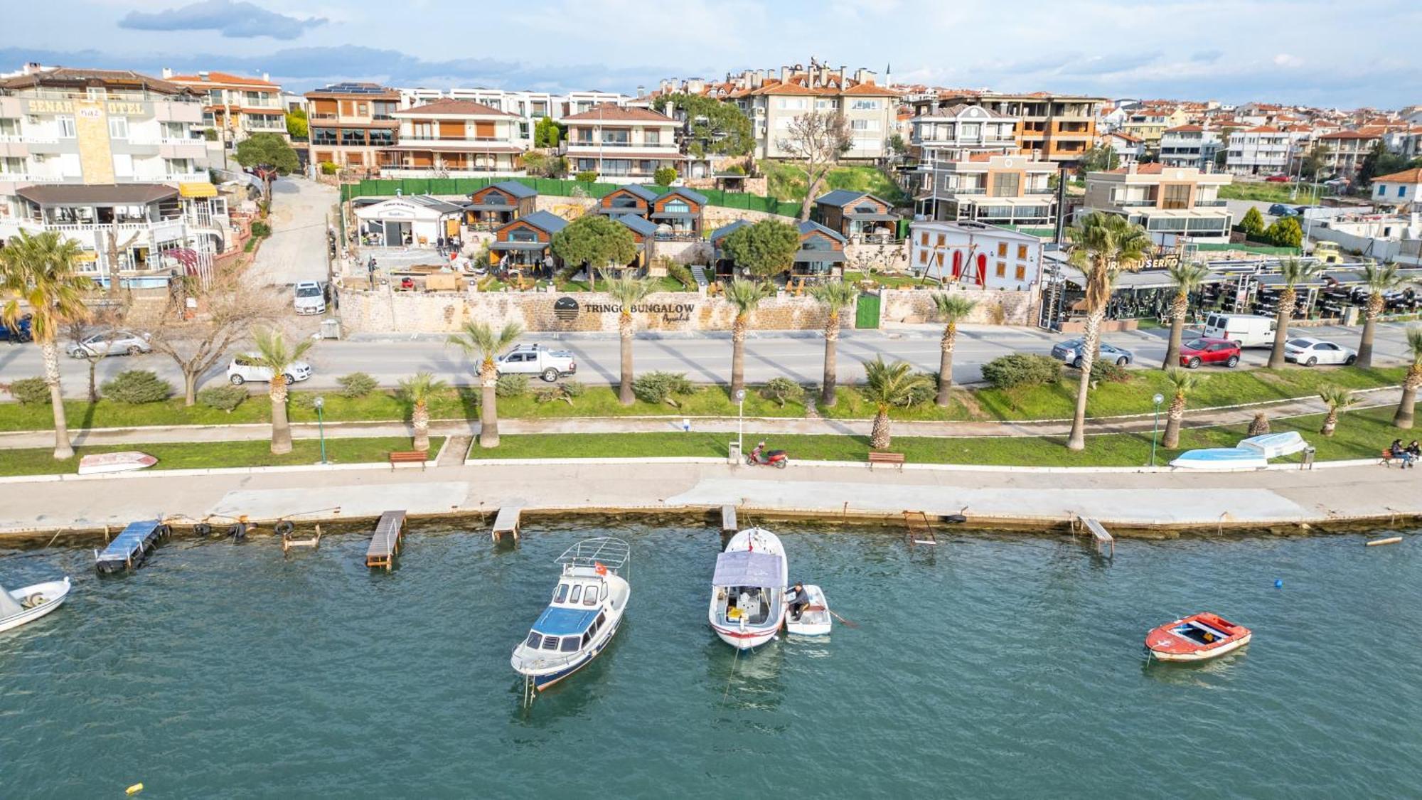 Tringo Bungalov Ayvalik Bagian luar foto