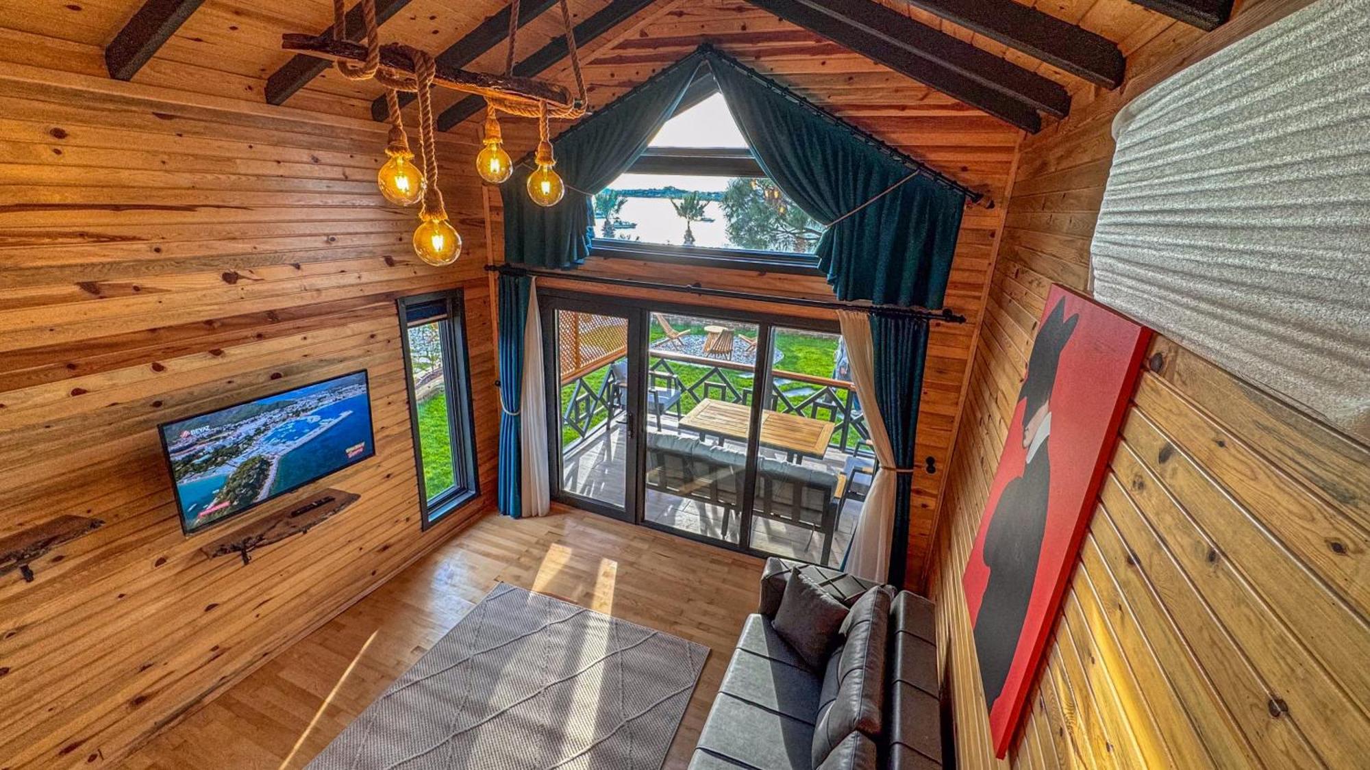 Tringo Bungalov Ayvalik Bagian luar foto